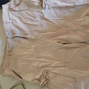 Size 36 polo mens cargo shorts. Beige